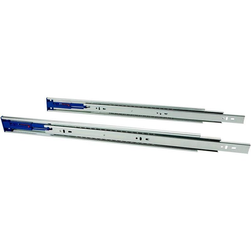 Shop Fox D4451 Push-To-Open Ball Bearing Drawer Slide, 20-Inch - Image 2